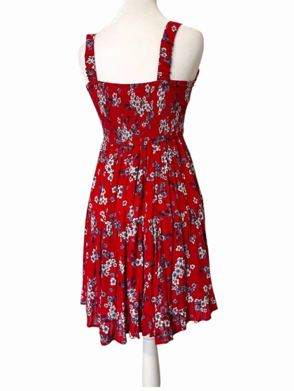 JAPNA Red Floral Mini Dress - Picture 3 of 8